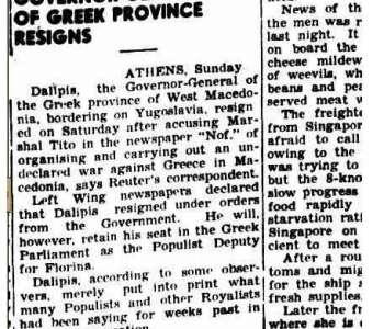 article Cambera times 1946