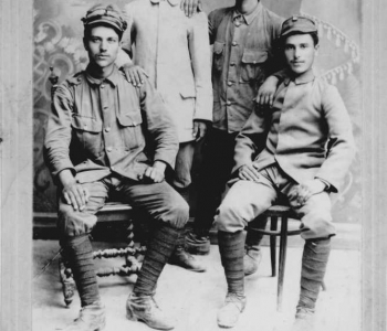 Φωτογραφία Α.Νταλίπη στρατιώτης σε μάχη Μπιζανίου 1913 ΠΊΣΩ ΔΕΞΙΆ